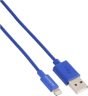 Dodocool kx2398 cable lightning certified charge & sync for iphone, 1m - blue