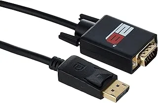 2B (DC605) - Display Port to VGA Cable - 1.8M - Black