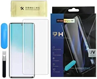 For Huawei nova 7 Pro Nano Optics UV Light Curved Glass Screen Protector Full Glue - Clear