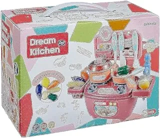 Inbealy 777-3 Dream Kitchen Playset for Girls