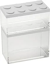 Omada Design Brickstore, Set of 2 Brick Container of Different Dimensions (2x 33.8 oz; 2x 50.7 oz)