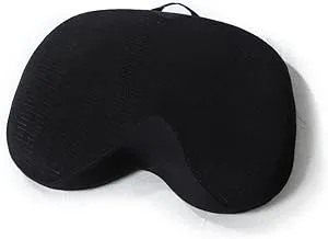 ariika Memory foam seat cushion for car, chair - Lower Back Pain Relief, Black.