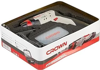 Crown Cordless Screwdriver Bit Set - 3.6V - Grey