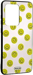 Dragon Mirror Back Cover Hard Slim Creative Case Smile Emoji Desing For Samsung Galaxy S11, S20 Plus - Multi Color