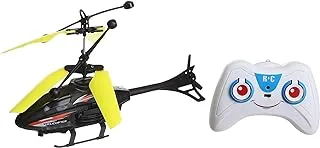 Rc helicopter with remote control for kids, black