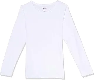 Elsayaad Kids Long Sleeves Undershirt Round Neck Underwear