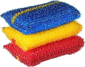 WARITEX Scrub Sponges Set 3 Pieces - Multi Color