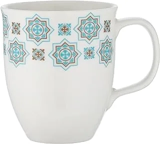 Rosa 8968/911600 mafrouka porcelain mug with arabic prints - multi color