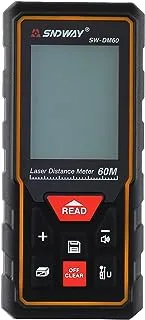 Sndway sw-dm60 distance and inclination measure, 60 meters, 30 readings