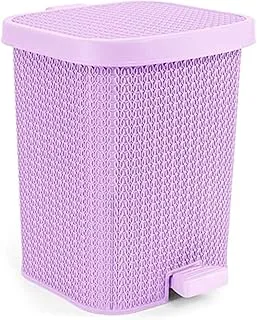 El Helal and Golden star Large Palm Trash bin Purple