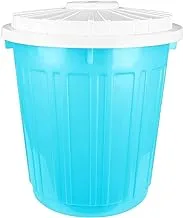 Bucket with lid 30 l turquoise