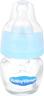 Baby Time Baby Accessories BT111 Set of Mini Excercising Bottle Glass blue 1.0 Piece