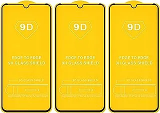 Genaric Screen Protector, Set of 3, Glass For Redmi Note 7 - Clear Black