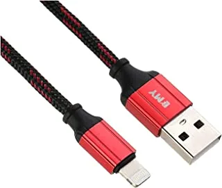 EMY MY-721 2.4A Fast Charging & Data Lightning Cable 1M