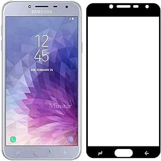 5D Glass Screen Protector for Samsung Galaxy J4 2018 - Black