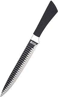 Master Poon Stainless Steel Knife with Plastic Handle, 33 cm - Black