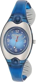 Speedo YIL07 Silicone Oval Analog Watch for Kids - Blue