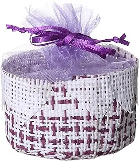 Baby shower basket - purple