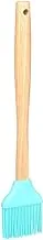 Yasin wood silicone hand brush - assorted colors