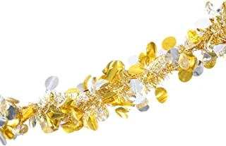 Glittery Party Garland - Silver and Gold