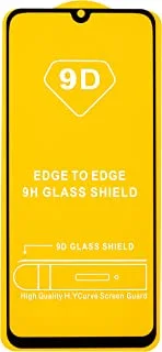 High quality glass screen protector for huawei y8p - clear black