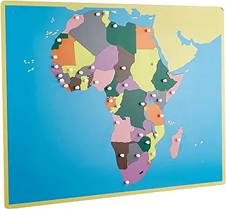 Africa continent educational toy