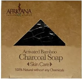 Generic Africana activated bamboo charcoal soap 140g