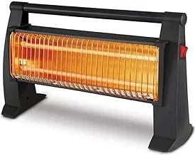 Ilux electric halogen heater - 2 candles - 1200 watts -ix 2819