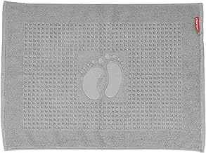 RicRac Ryda cotton fiber bath mat gray