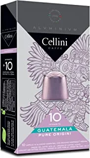 Cellini Coffee ALU Capsules compatible Nespresso®* GUATEMALA x10 Capsules