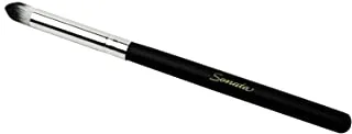 Sonata Makeup Brush, Medium - Silver and Black