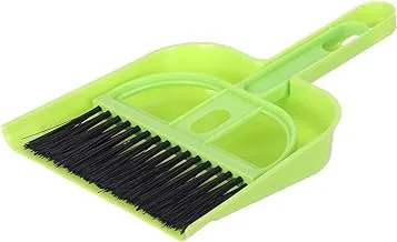 Plastic cleaning shovel with brush - assorted colors