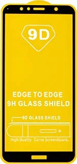 High Quality Glass Screen Protector For Huawei Y6 2018 - Clear Black