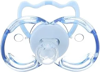 Little fish baby pacifier with cover - blue