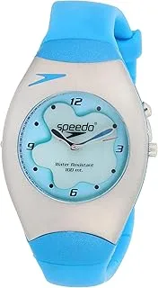 Speedo AYSM012 Silicone Round Analog Watch for Kids - Turquoise