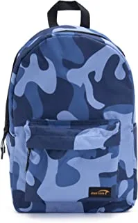 Mintra Unisex Printed School Bags 2 Pocket With Laptop Pocket - Navy Camo, 18 L (29 X 12 X 42 Cm)