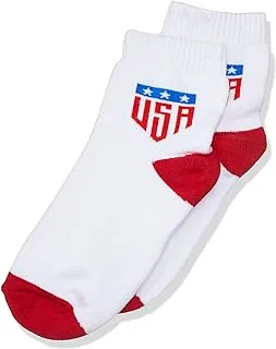 Mens Hendam Towel half socket cotton socks 'USA' for men Socks (pack of 1)