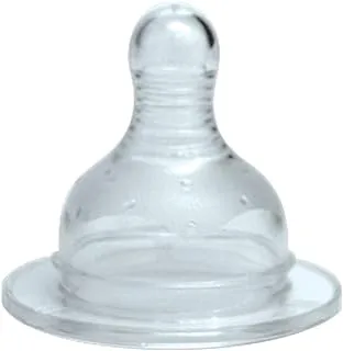 True Wide Silicone Teat for Feeding Bottle - Fast