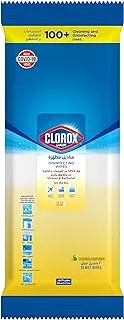 Clorox disinfecting wipes with lemon scent - 20 wipes