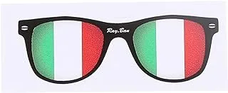 Italy Glasses Shaped Sticker for Car