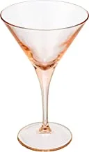 Pasabahce 6-piece v line martini glass - pink, 250ml