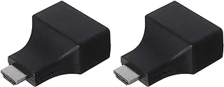 كيندكس KX1845 موسع HDMI لكاميرا Cat5e و Cat6e - أسود