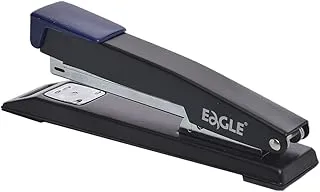 Eagle 900m Iron Stapler, 20 Sheets Capacity, Staple Size (24/6) and (26/6) For Office and School Home -Black Blue