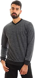 Andora mens Casual V Neck Slip ON Sweatshirt