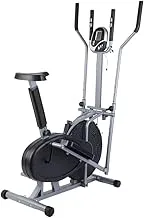 Top fit mt orbitrack fitness bike, 4 arms, black and silver, max user weight 110 kg