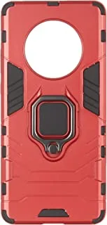 Cover Iron Man With Metal Ring For Huawei Mate 40 Red