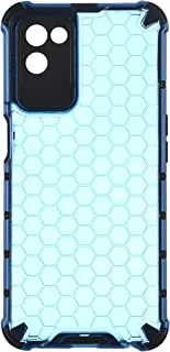 Iron man case anti protection for oppo realme V11 5G -blue