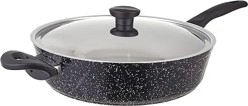 Top Chef Granit saute pan Siz 30 Black