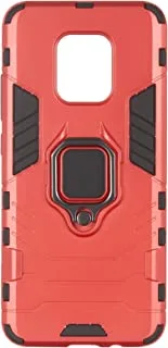 Cover Iron Man With Metal Ring For Redmi 10X 5G Red