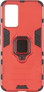 Cover Iron Man With Metal Ring For Vivo S9 Red